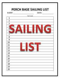 View the Memorial Service Sailing List