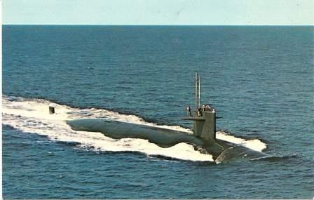 Russ Rutowski's qual boat, USS Pollack (SSN-603)