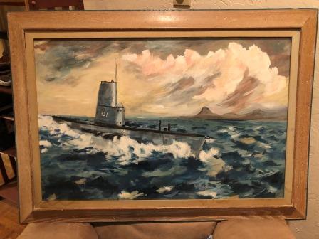 February 2020 USS Bugara painting presentation