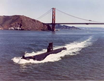 Tim Moore's qual boat, USS Seawolf (SS-575)