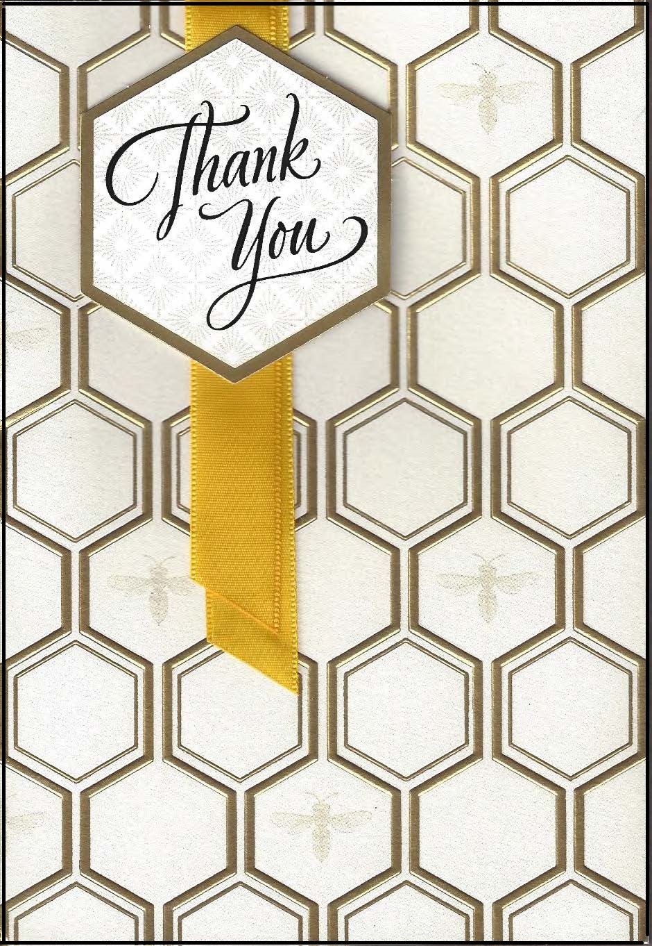 View the Thank You card