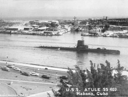 Mike Keating's firt boat, USS Atule (SSN‑403)