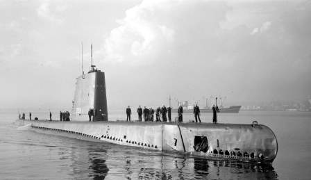 Gene Crabb's qual boat, USS Catfish (SS‑339)