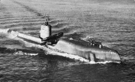 Gene Crabb's third boat USS Grayback (SSG‑574)
