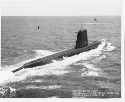 David Metje's third boat USS Hardhead (SS‑365)