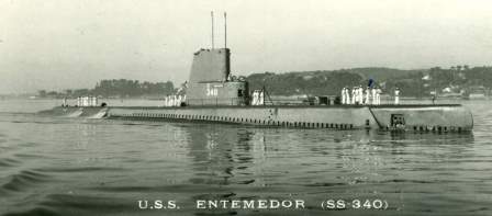 Ronald Zomok's third boat USS Entemedor (SS‑340)