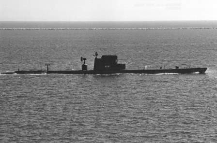 Mike Olsen's first boat, USS Rasher (SSR‑269)
