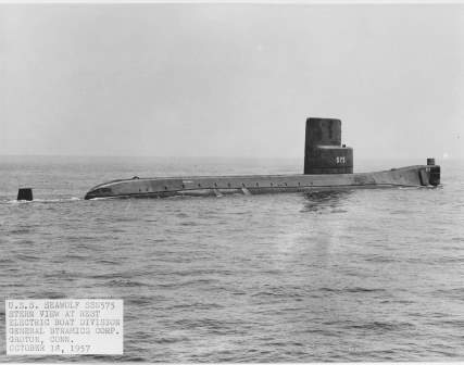 Mike Olsen's second boat, the USS Seawolf (SSN‑575)
