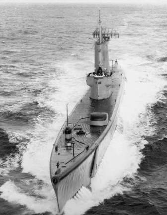 Harry Ellis' first boat, USS Raton (SSR‑270)