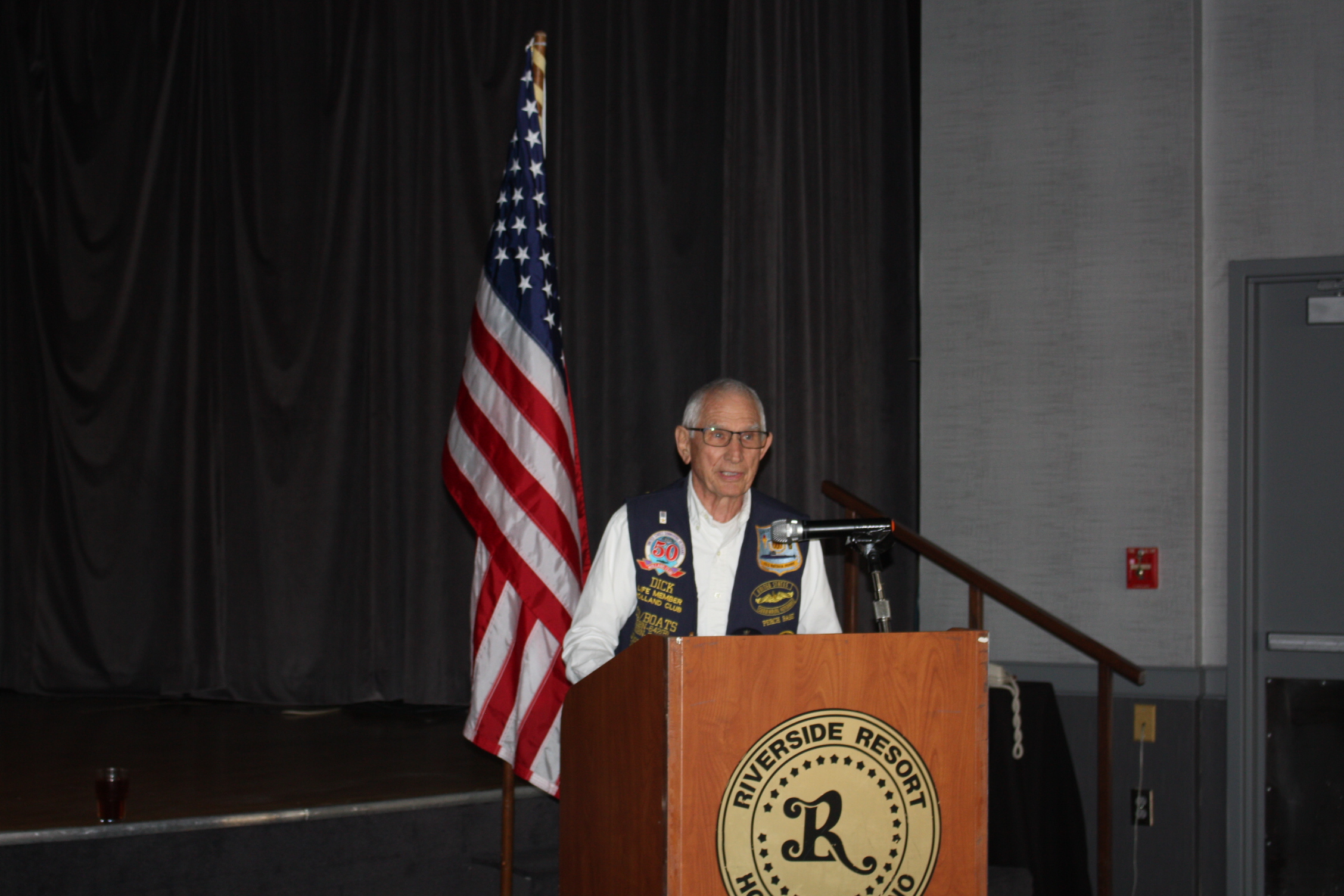 Capt. Dick Noreika was a speaker at the Western Region Roundup, Laughlin, NV, in 2019, 03/2019.