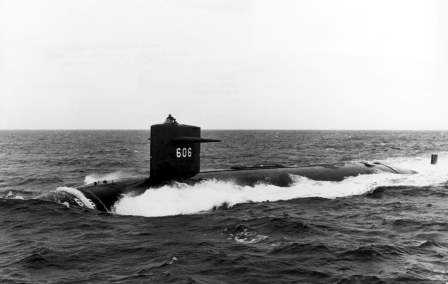 Capt. Dick Noreika's second boat, the USS Tinosa (SSN‑606). He qualified as Engineer on the Tinosa. (1966-1969)