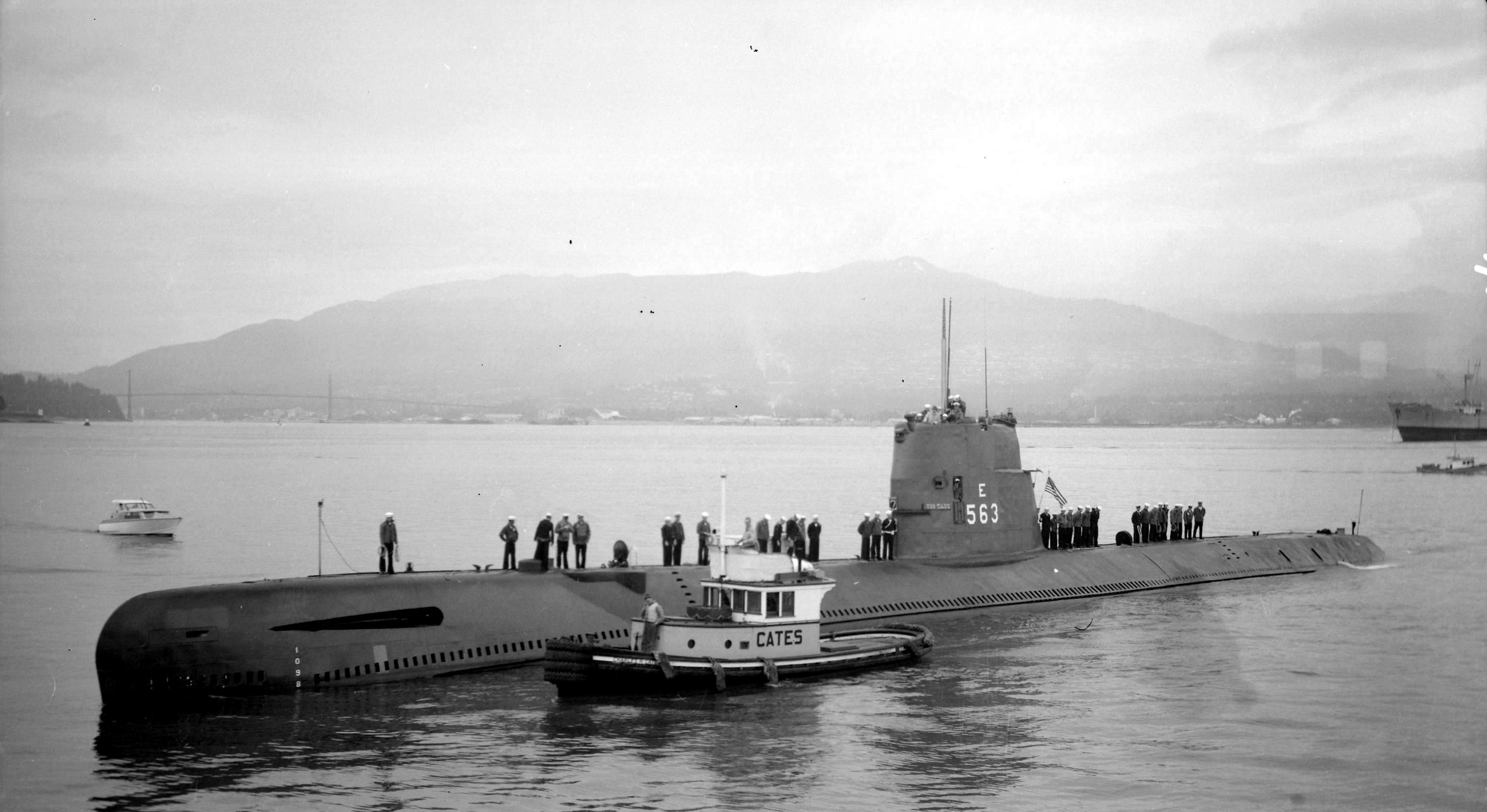 Royce Pettit's third boat, the USS Tang (SS‑563).