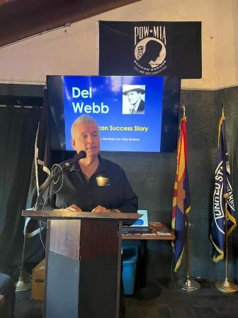 A.J. Kovac presents the life success story of Del Webb and also the Del Webb Sun Cities Museum.