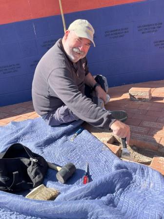 April 2024 ASSM Memorial Brick Paver Installation Photos