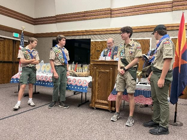 July 2024 Eagle Scout Court of Honor Photos