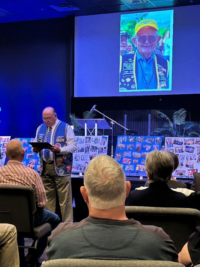 Bill Tebo Eternal Patrol Memorial Service.
