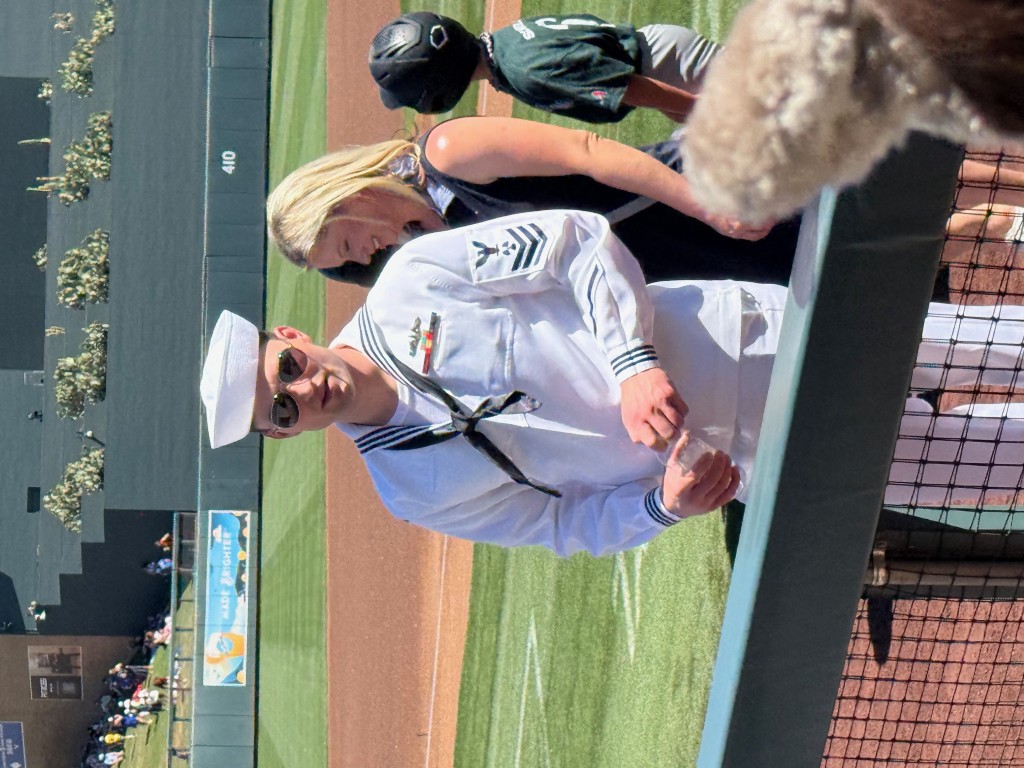 USS Arizona crew visits Salt River Fields at Talking Stick