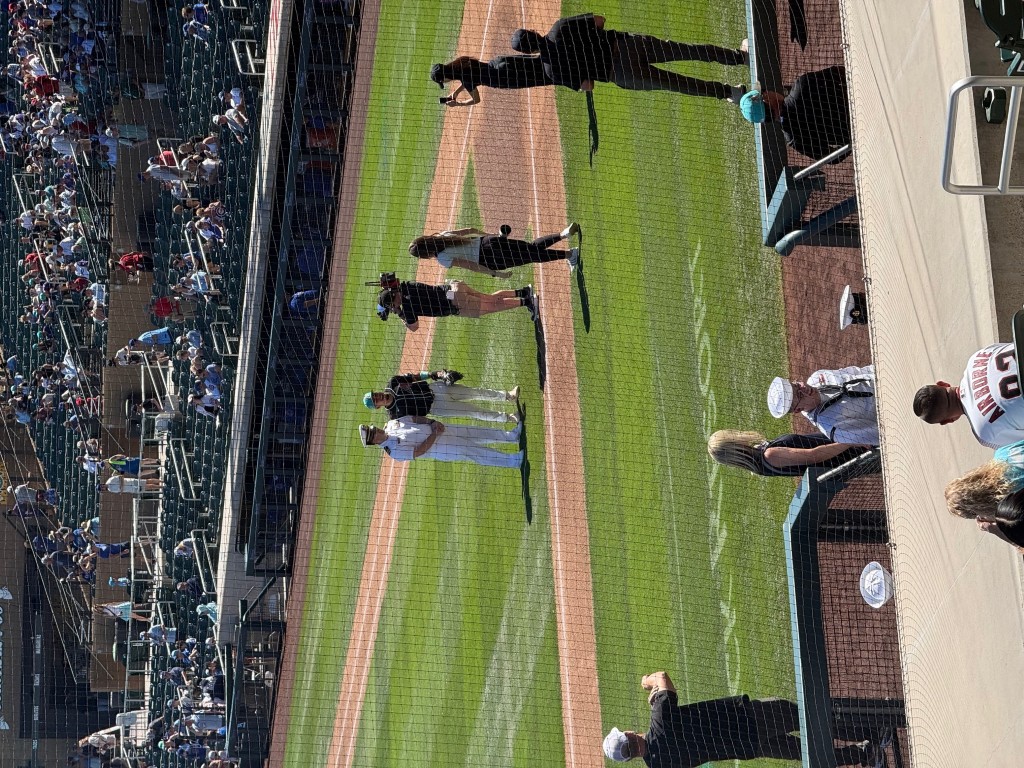 USS Arizona crew visits Salt River Fields at Talking Stick