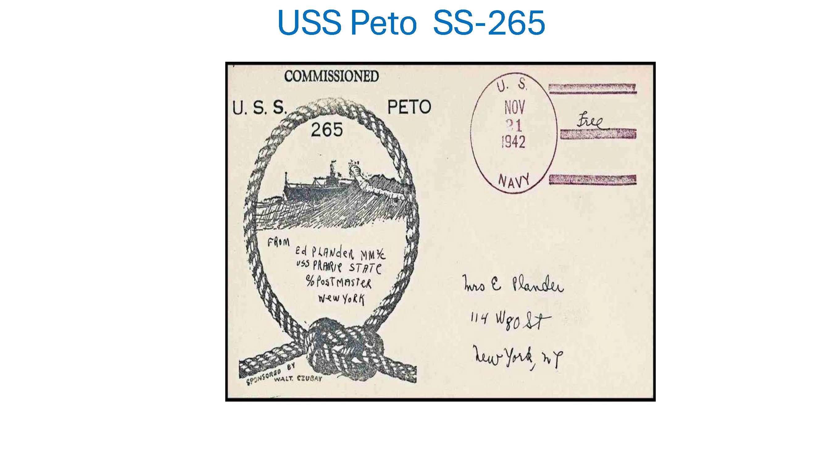 June 2026 Boat of the Month, USS Peto