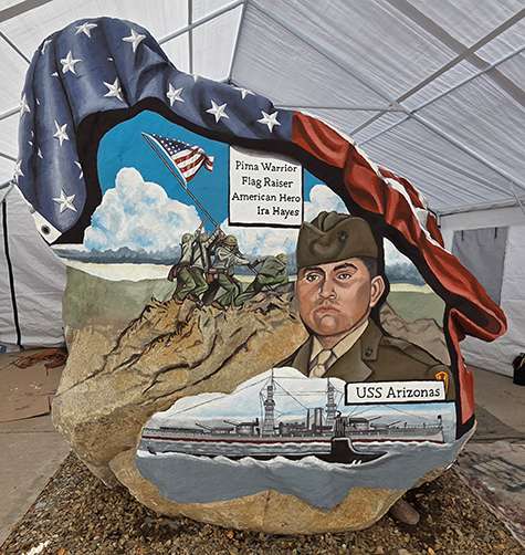 Prescott Valley Freedom Rock Dedication on 06/27/2026