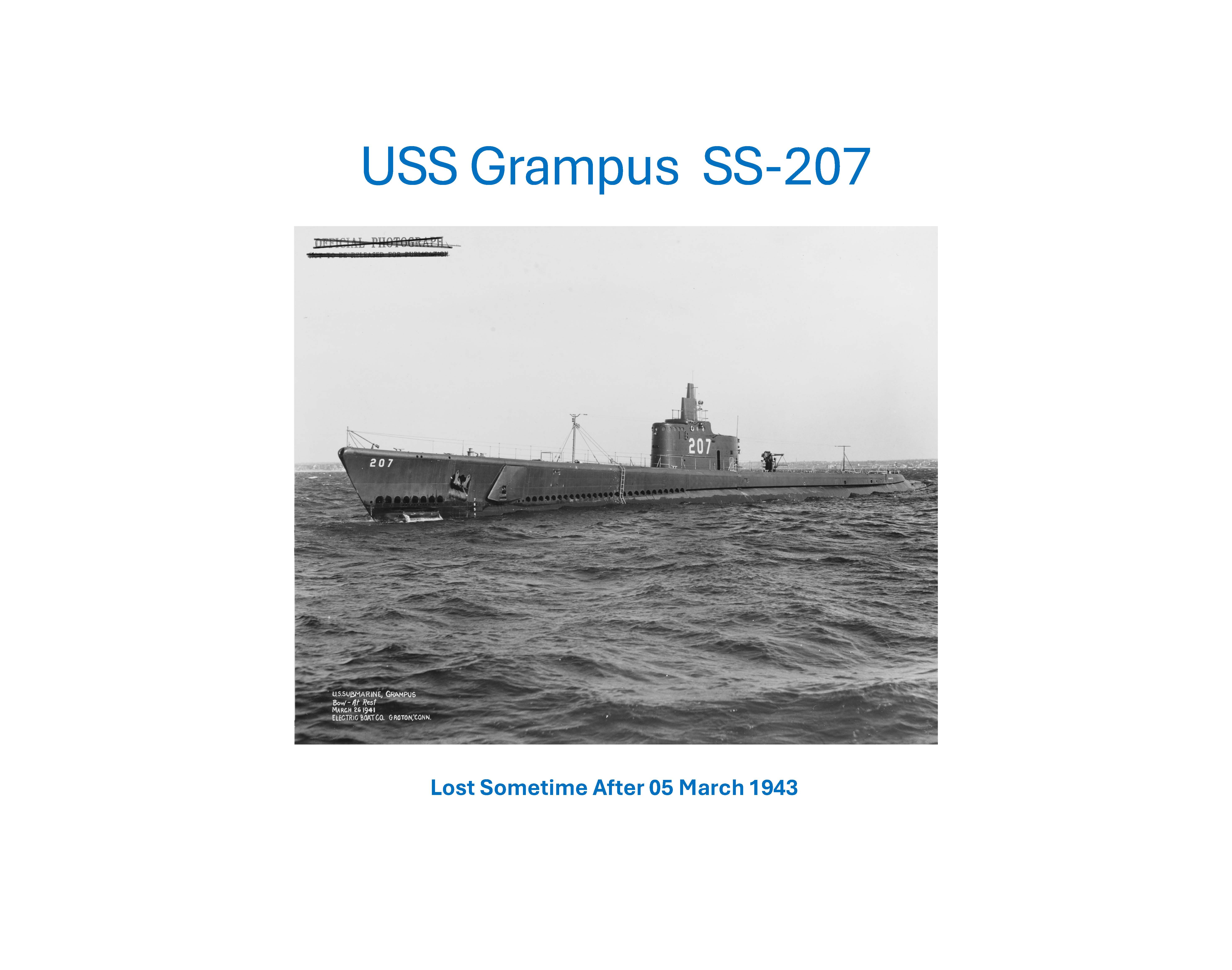 July 2026 Boat of the Month, USS Peto
