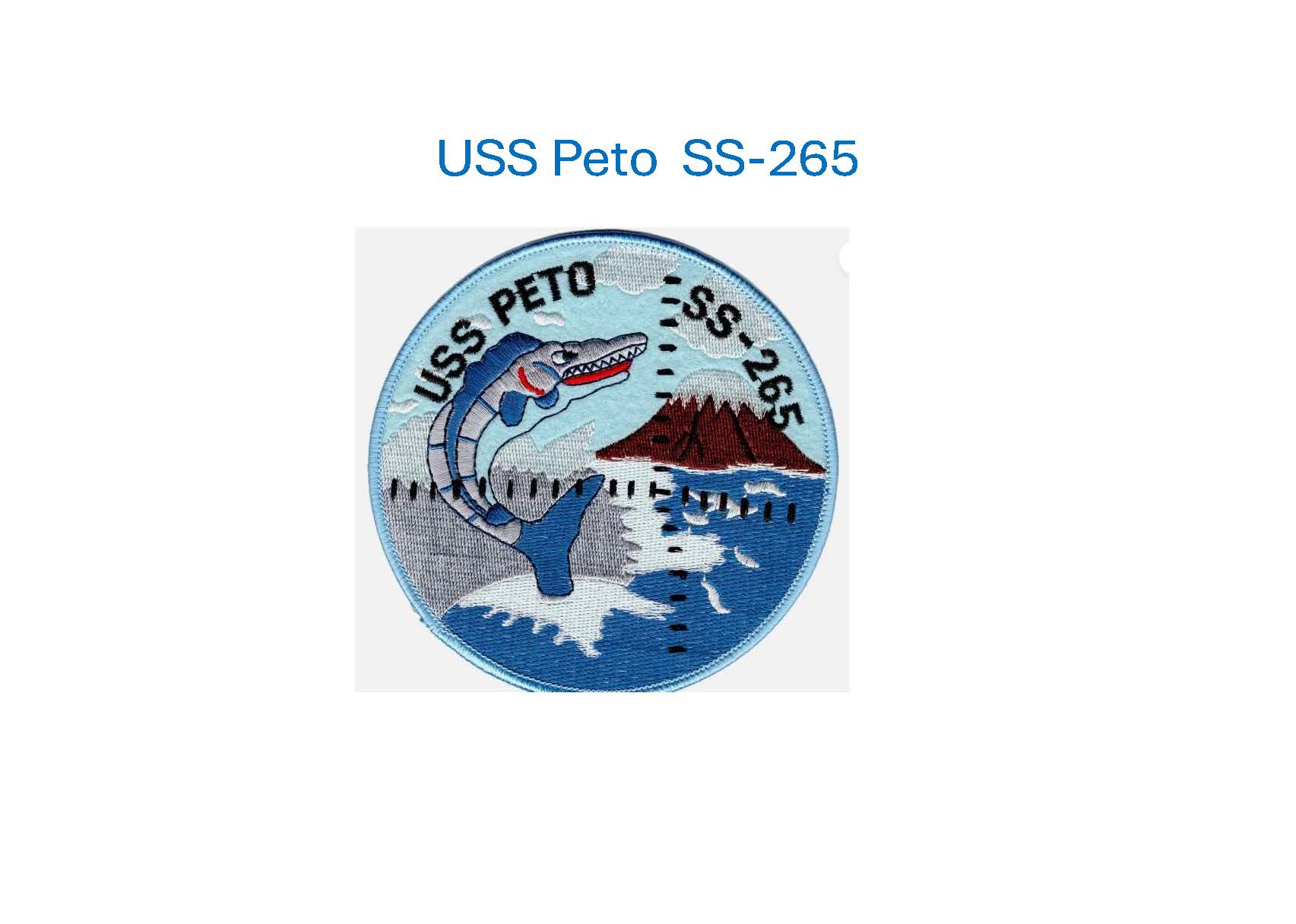 July 2026 Boat of the Month, USS Peto
