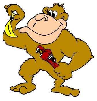 A-Ganger: Monkey holding a wrench.